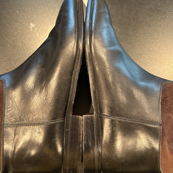 Gucci - Sz-9 Leather/Suede riding boots - Picture 7 of 12